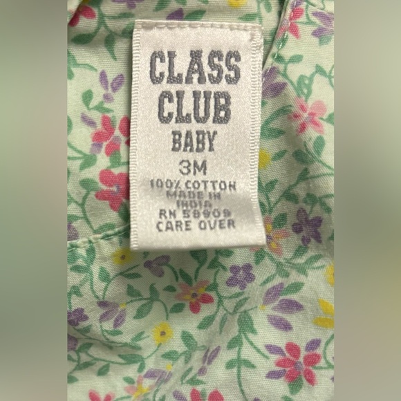 Class Club Baby 3 month Floral Dress - Picture 2 of 6